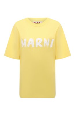 Marni: Хлопковая футболка 