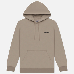 Carhartt WIP: Толстовка  Script с капюшоном