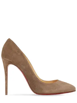 CHRISTIAN LOUBOUTIN: Светлые туфли  Pigalle
