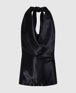 Bottega Veneta: Чорні топи 
