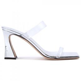 Giuseppe Zanotti: Серебристые босоножки 