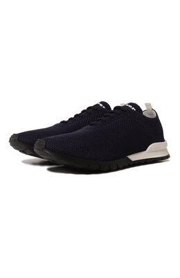 Kiton: Синие кроссовки 