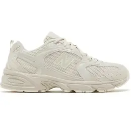 New Balance: Бежевые кроссовки 