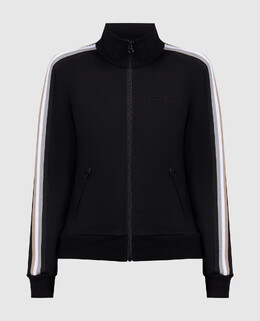 Maison Margiela MM6: Чёрный свитер 