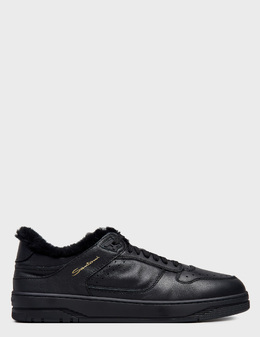 SANTONI: Чёрные кеды 