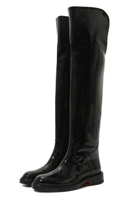 Santoni: Чёрные сапоги 