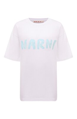 Marni: Хлопковая футболка 
