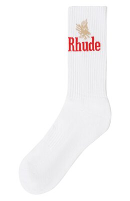 Rhude: Белые носки 