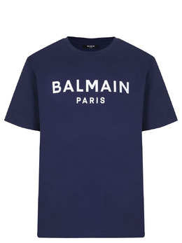 BALMAIN: Хлопковая футболка 