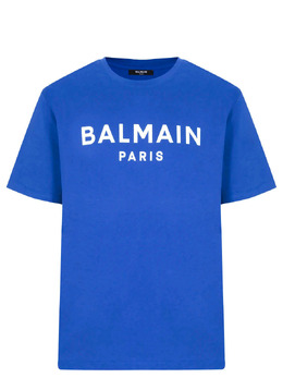 BALMAIN: Хлопковая футболка 