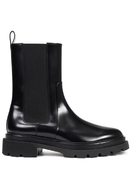 SANTONI: Чёрные ботинки 