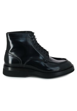 SANTONI: Чёрные ботинки 