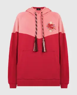 Etro: Красная толстовка  Pegaso