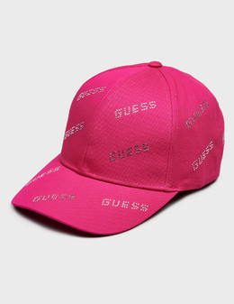 GUESS: Розовая кепка 