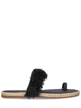 STELLA MCCARTNEY: Чёрные сандалии  Gaia