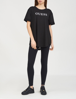 GUESS: Чёрная футболка 