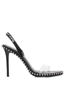 ALEXANDER WANG: Чёрные босоножки  Nova
