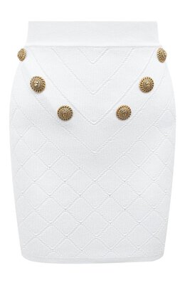 Balmain: Юбка из вискозы 