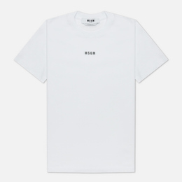 MSGM: Белая футболка 