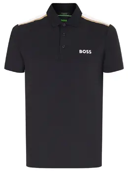 BOSS: Поло с коротким рукавом 