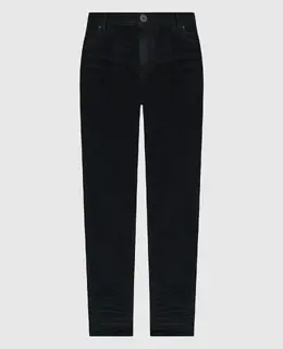 Balmain: Чорні джинси 