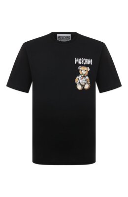 Moschino: Хлопковая футболка 