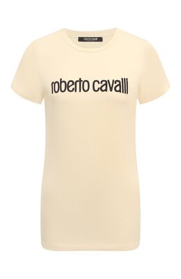 Roberto Cavalli: Хлопковая футболка 