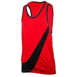 NIKE: Красная майка  Dri FIT