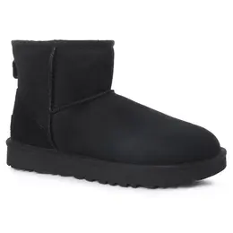UGG: Чёрные угги  Classic Mini II