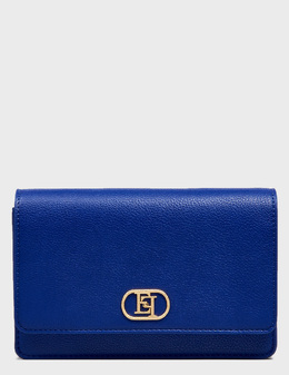 ELISABETTA FRANCHI: Синяя сумка 