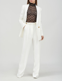 ELISABETTA FRANCHI: Белые брюки 
