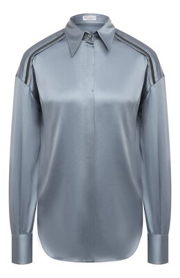 Brunello Cucinelli: Атласная блуза 