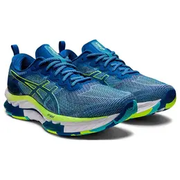 ASICS: Синие кроссовки 