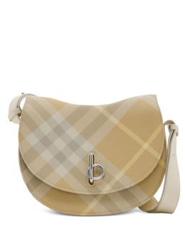 Burberry: Бежевая сумка 