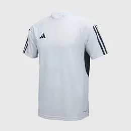 adidas: Белая футболка 