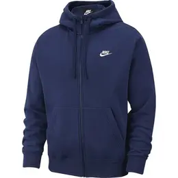 NIKE: Синяя толстовка  Club