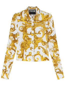 VERSACE JEANS COUTURE: Белая рубашка 