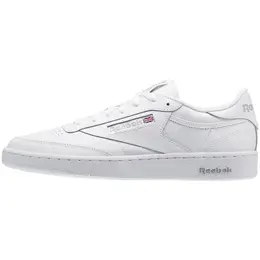 Reebok: Белые кроссовки  Club C 85