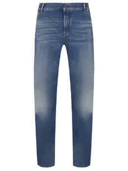 BALMAIN: Хлопковые джинсы 