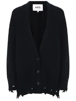 AND THE BRAND: Кардиган из шерсти 