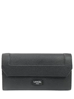 LANCEL: Чёрный кошелёк 