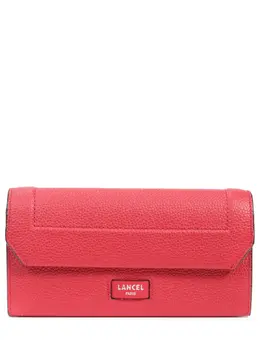 LANCEL: Красный кошелёк 