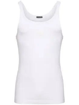 DOLCE & GABBANA: Хлопковая майка  T