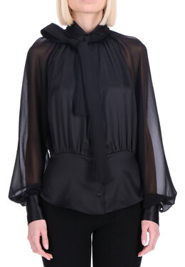 ERMANNO SCERVINO: Чёрная блуза 