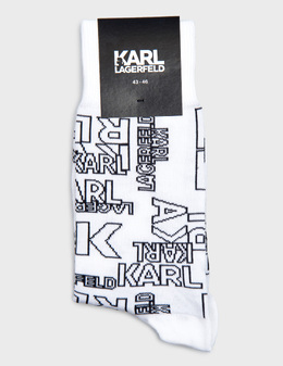 KARL LAGERFELD: Білі шкарпетки 