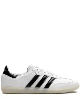 adidas: Белые кроссовки  Samba