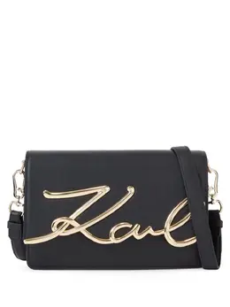 Karl Lagerfeld: Чёрная сумка  Signature