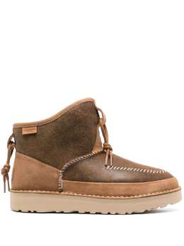 UGG: Коричневые ботинки 