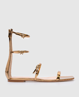 Gianvito Rossi: Сандалі  Ribbon