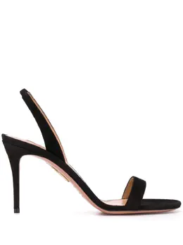 Aquazzura: Прозрачные сандалии  So Nude